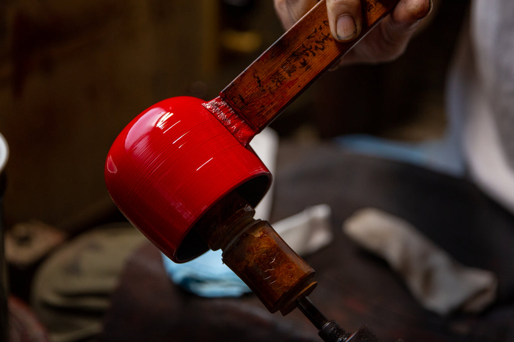 แรงจูงใจของเครื่องแล็คเกอร์ใหม่มาจากธรรมชาติของธรรมชาติ #Asada Lacquer Ware Crafts Akihiko Asada