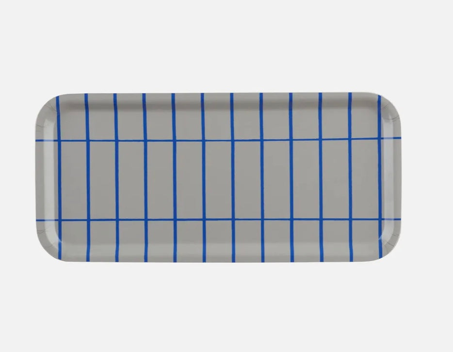 Marimekko tray, Tiiliskivi plywood tray 15x32cm – moro moro