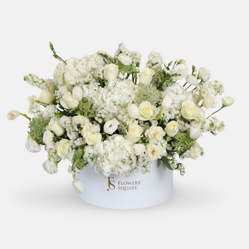 White Flower Mix Box
