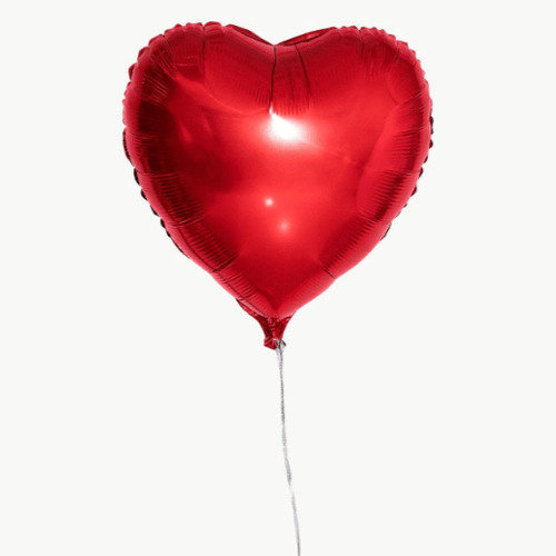Heart Shape Helium Foil Balloon