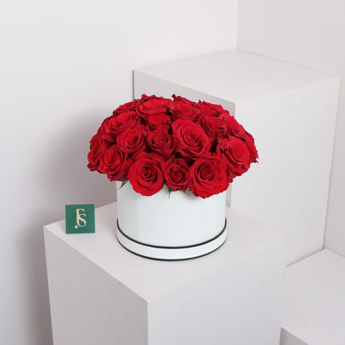 Red Box Roses