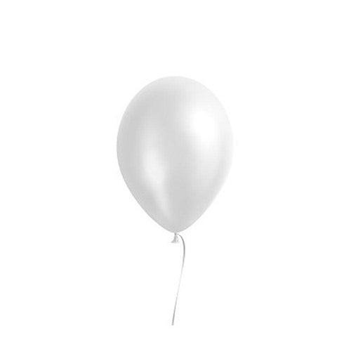 Helium Balloon White