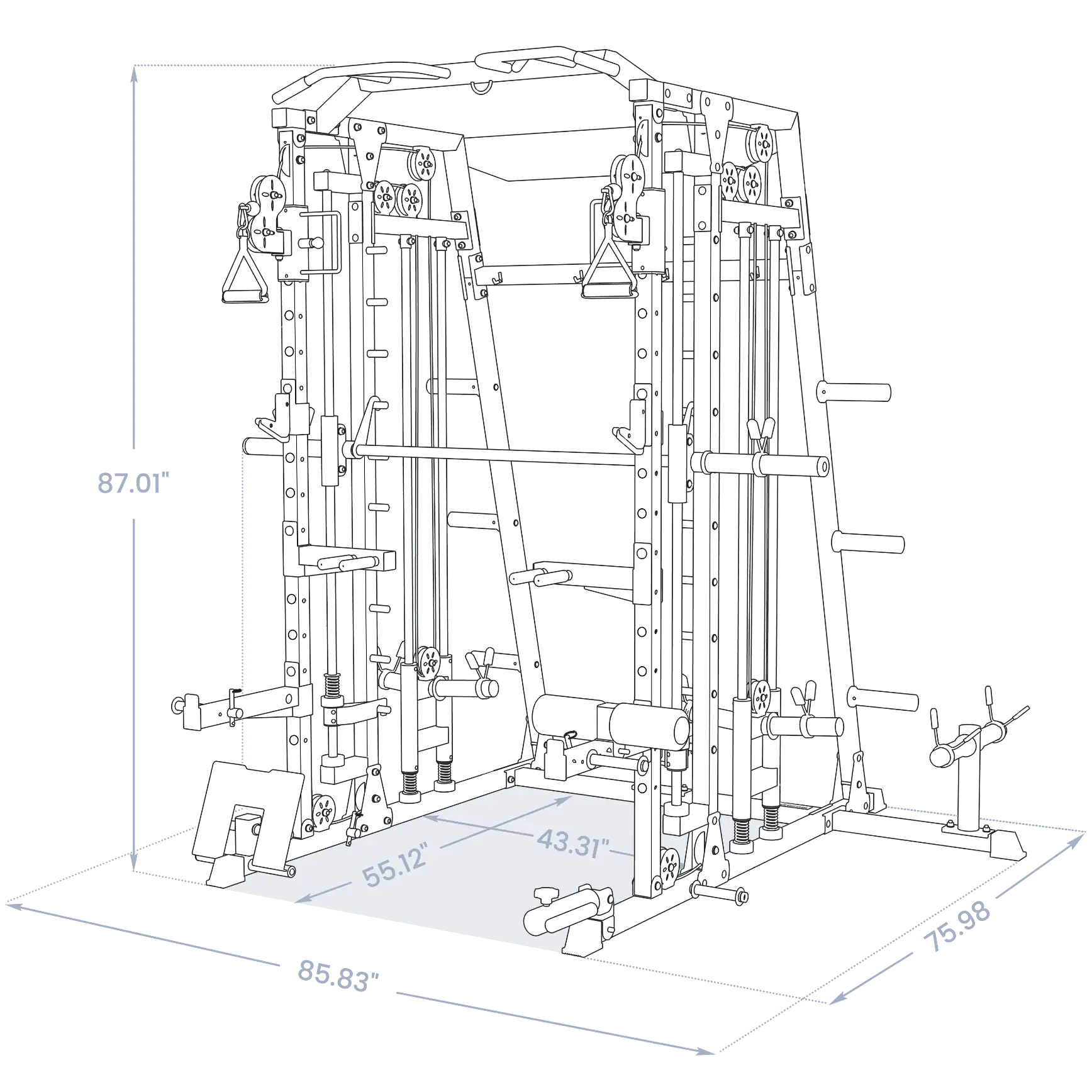 FEIER Smith Machine FOR01