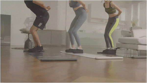Skater Slide Gliding Into Agility-Feier Smart Somatosensory Slide Board