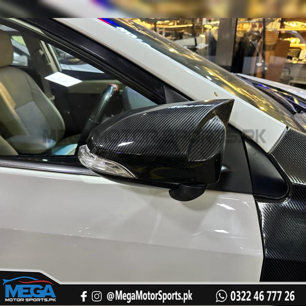 Suzuki Swift Carbon Fiber Batman Side Mirror Covers For 2022 2023 – Mega  Motor Sports