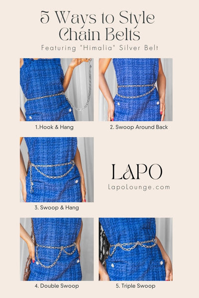 5 Ways to Style Chain Belts