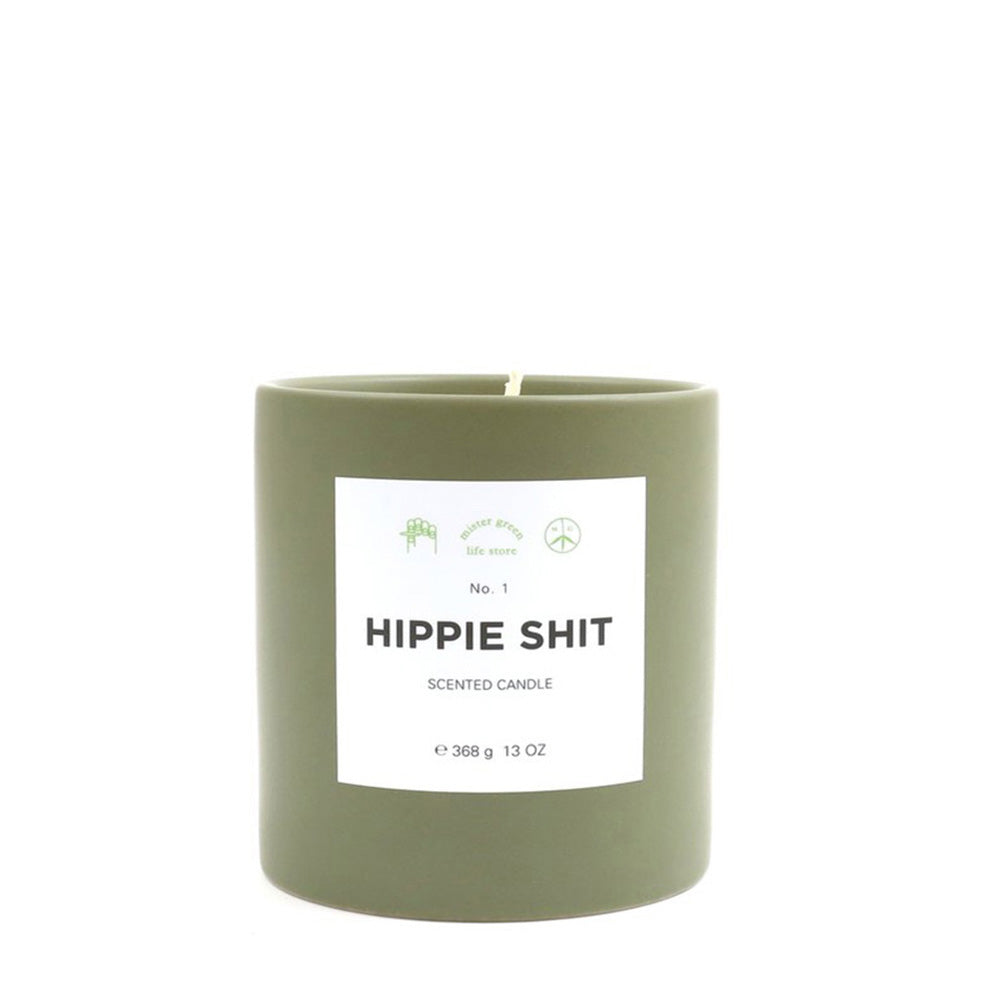 Mister Green - Fragrance No. 1 Hippie Shit - Candle – alterior