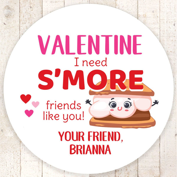 S'More Than You Know Valentine's Gift Cards  Teacher's Valentine's Gi –  Sunshine Parties