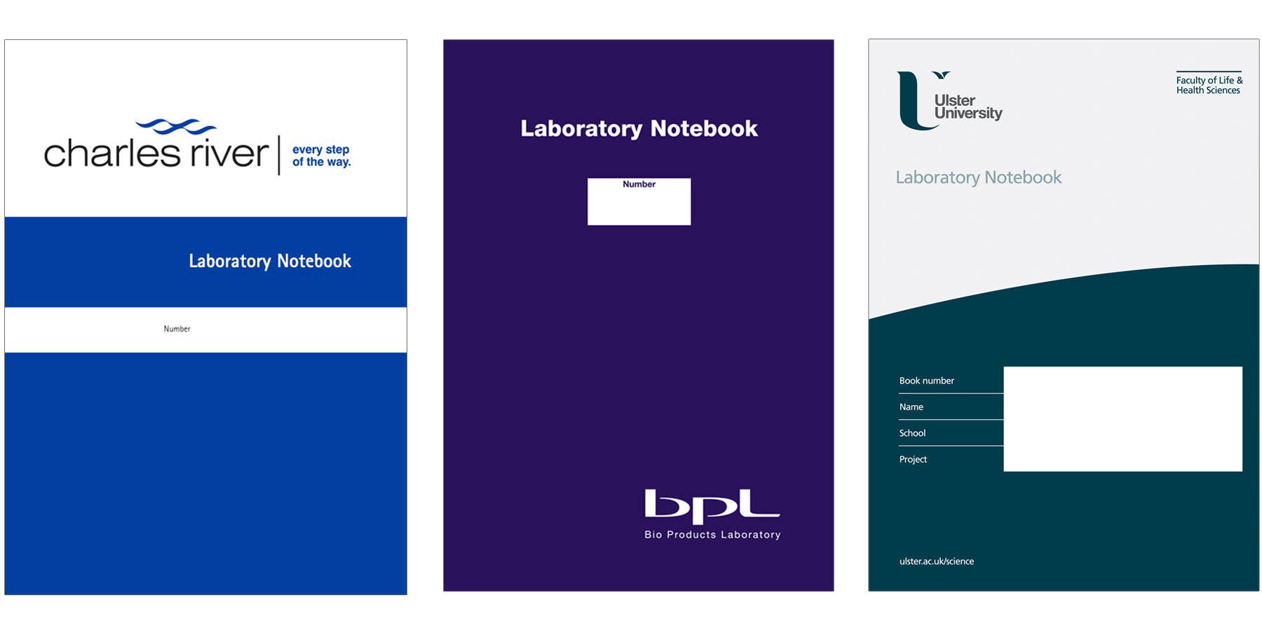 Customised laboratory notebooks Level 1
