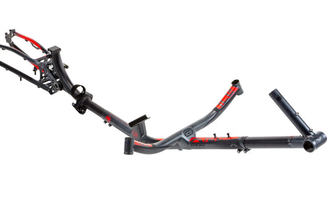 Picture of Sprint X frame showing demonstraiting durability