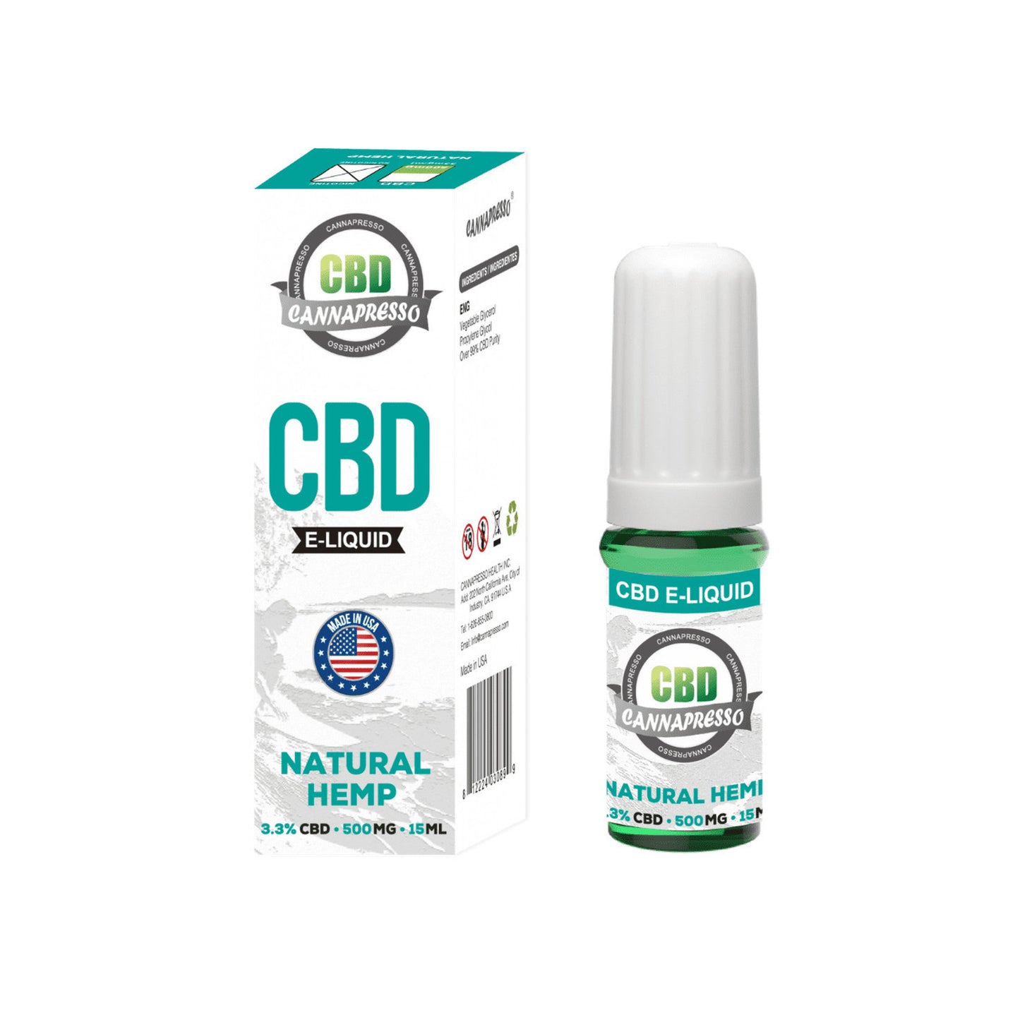 CBD リキッド ベイプ セット 10 1000mg カンナプレッソ terpender 