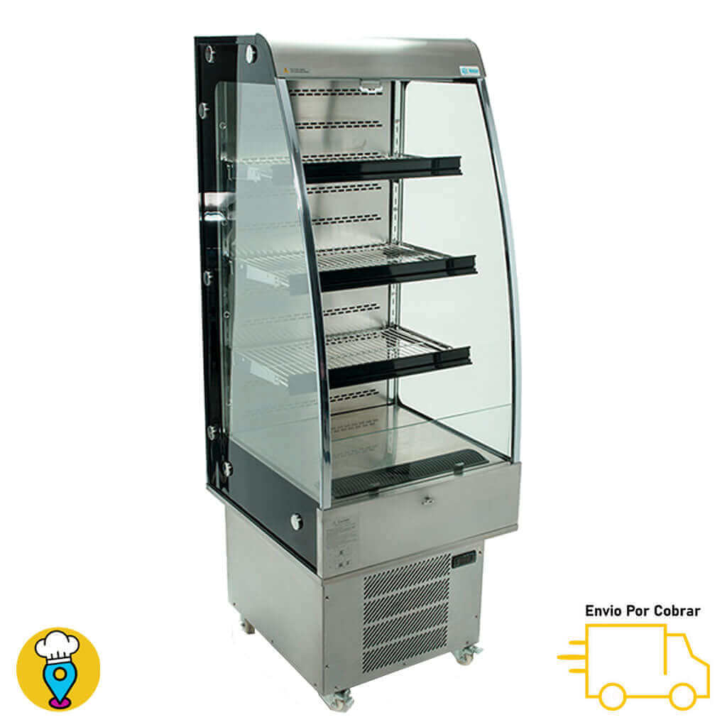 ASBER AVV-6-13-C Vitrina Expositora Refrigerada Cristal Curvo 2 Puerta –  ACERO LOZA Y CRISTALERIA GYR SA DE CV