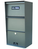 Vertical Locking Wall Mount Letter Locker Mailbox