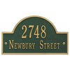 Whitehall Arch Marker Standard Wall Address Plaque (Two Line) 1004GG
