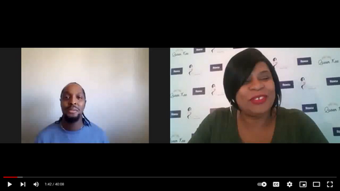 Carl Bartlett, Jr. interview on Diva-Naires Radio Show with Host, Queen Kee - Picture