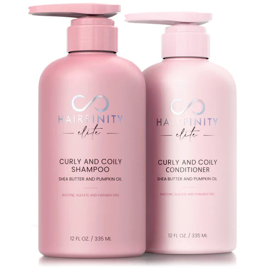Curly and Coily Shampoo & Condidioner Duo Set