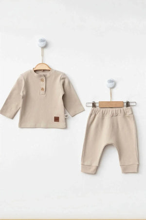 Darrel Baby Boy Brown Clothes Set - THA Dressing