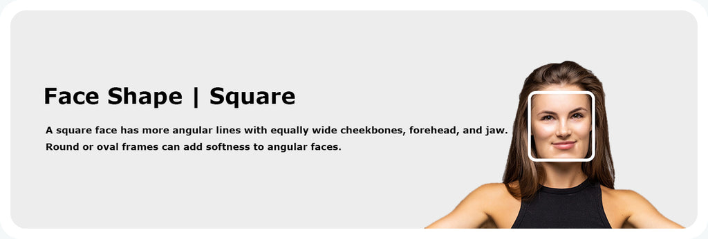 smart glasses for square face shape people