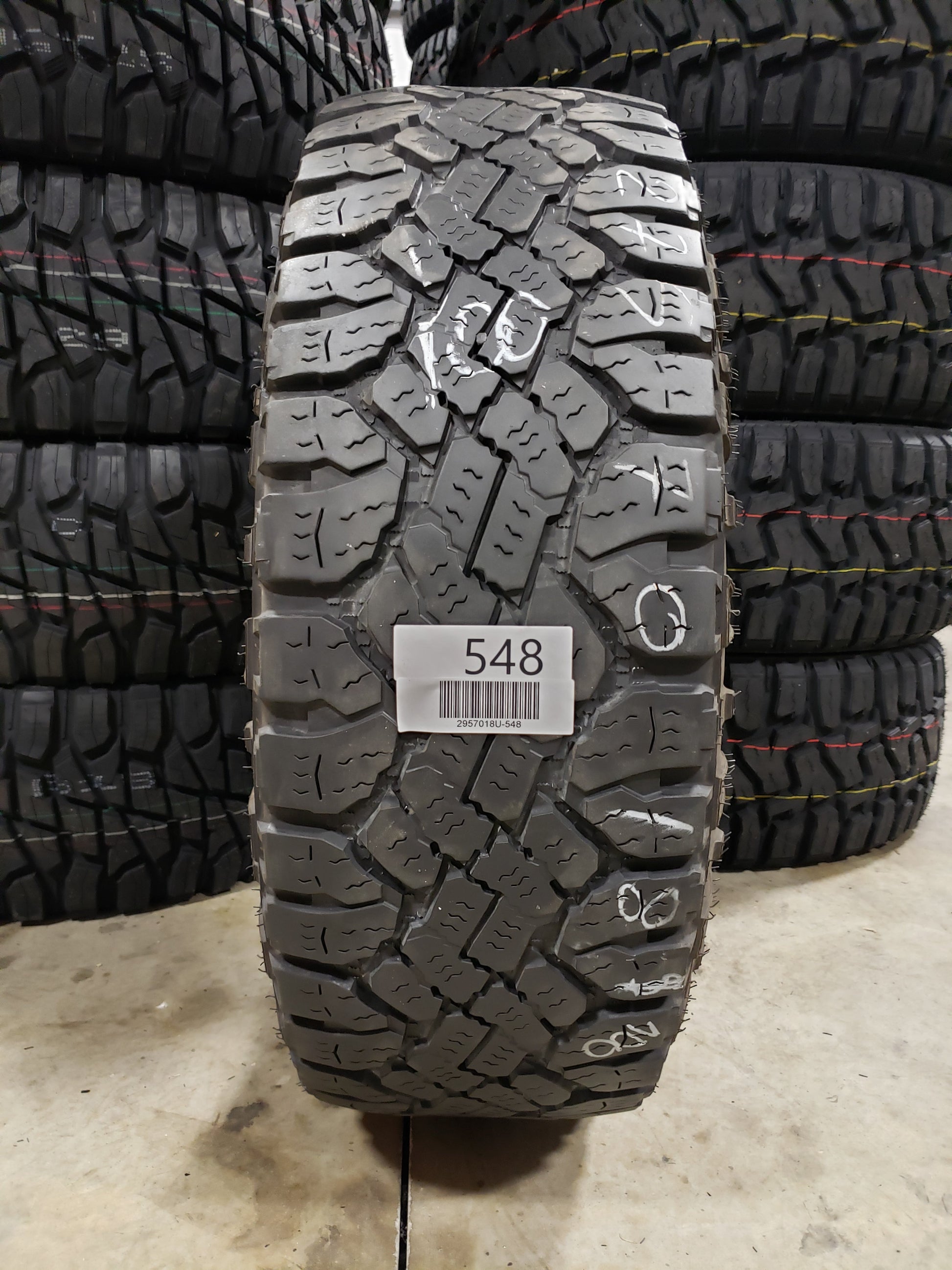 SET OF 2 275/70R18 Goodyear Wrangler Duratrac 125/122 R E - Used Tires –  High Tread Used Tires