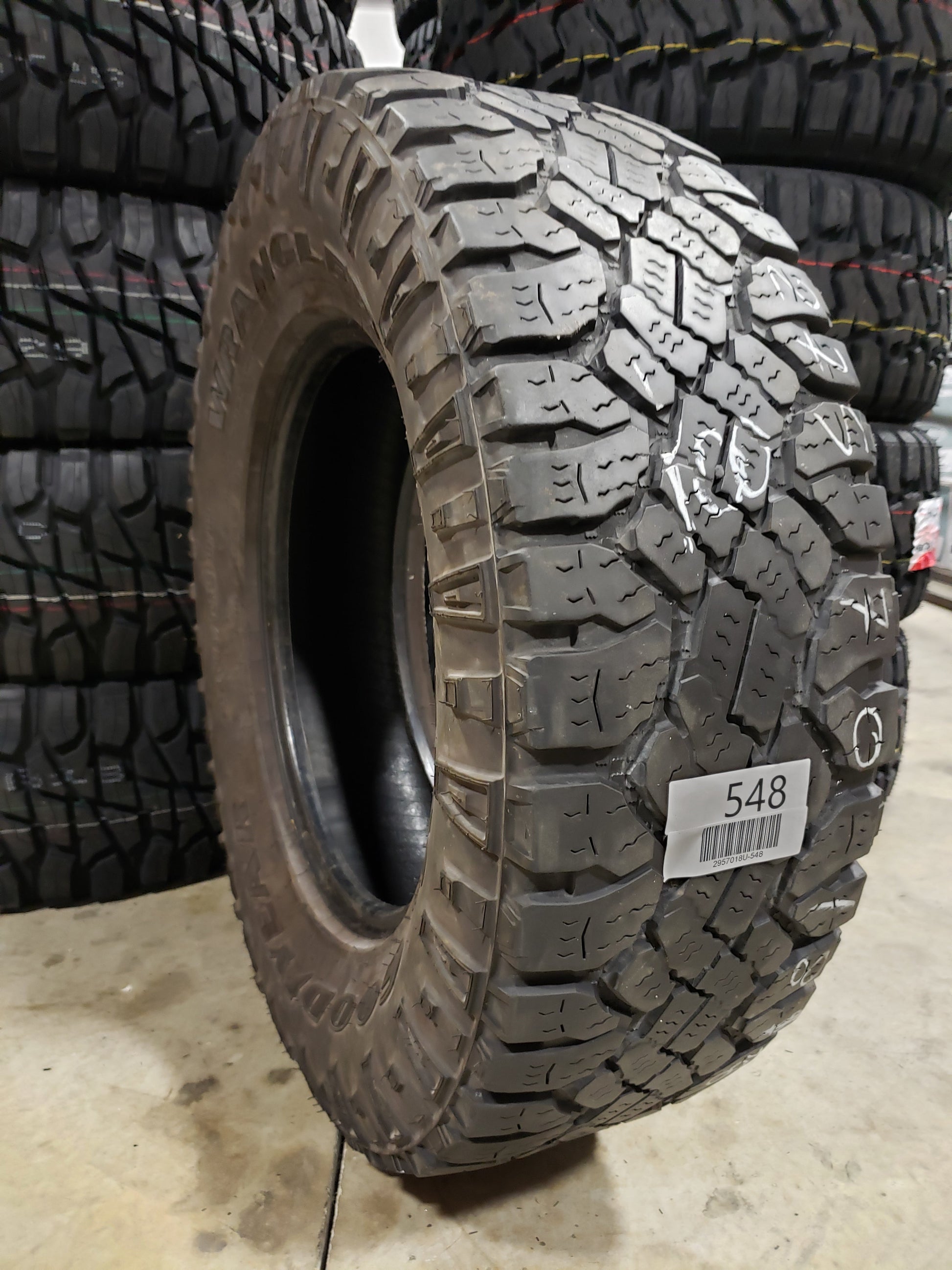 SET OF 2 275/70R18 Goodyear Wrangler Duratrac 125/122 R E - Used Tires –  High Tread Used Tires