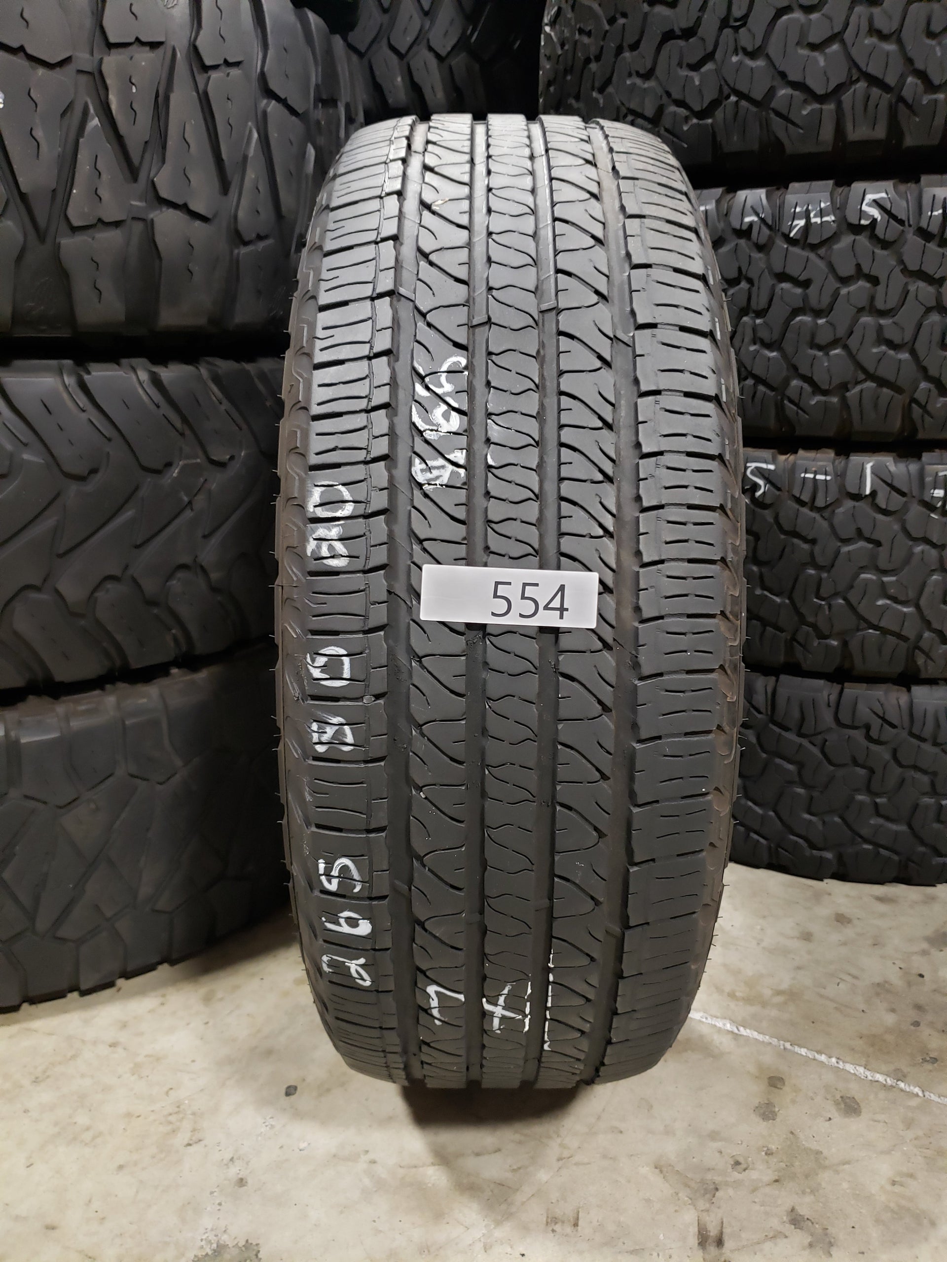 SINGLE 245/50R20 Goodyear Fortera HL 107 T SL - Used Tires – High Tread  Used Tires