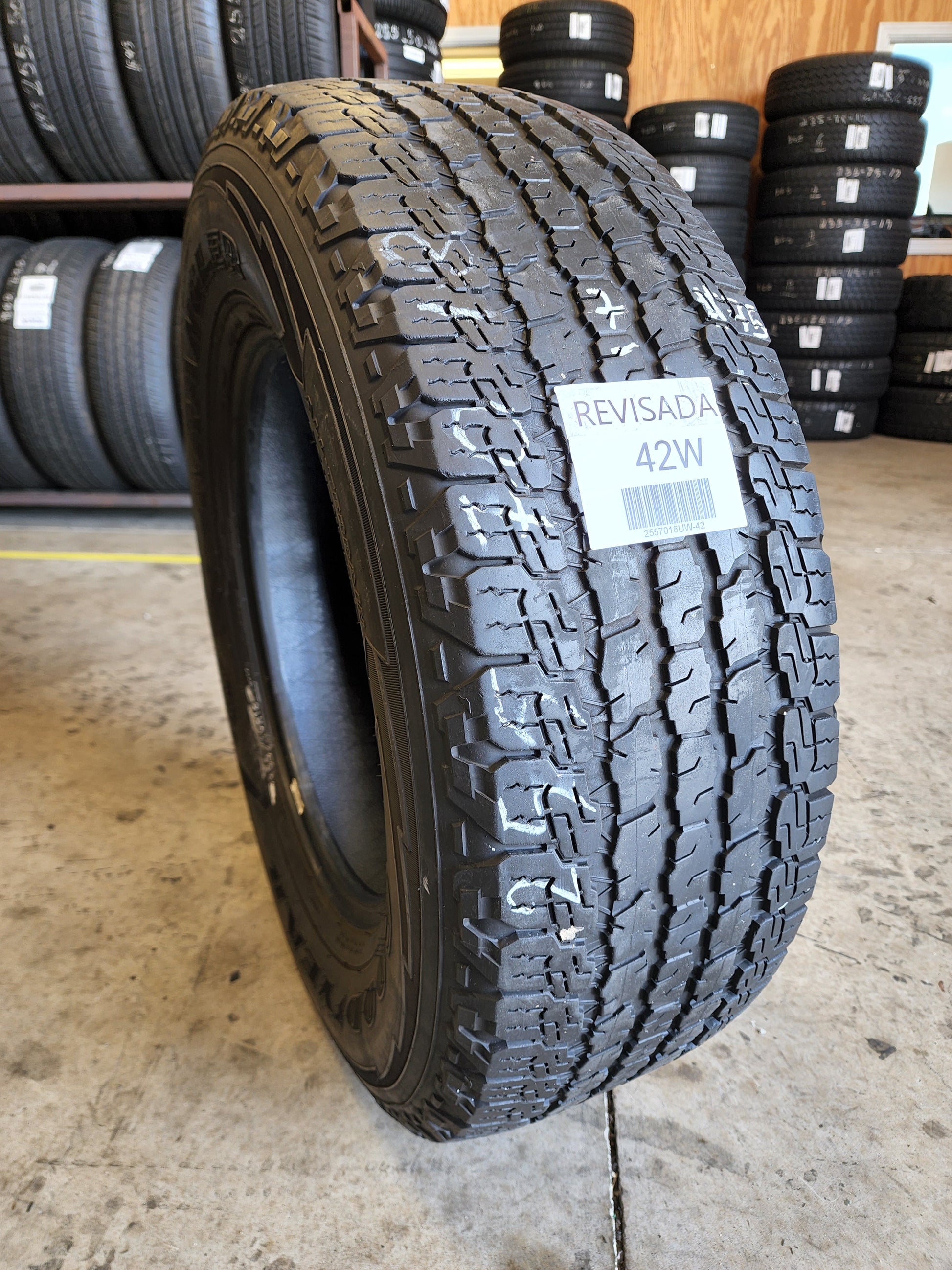 SET OF 3 255/70R18 Goodyear Wrangler Adventure 113 T SL - Used Tires – High  Tread Used Tires