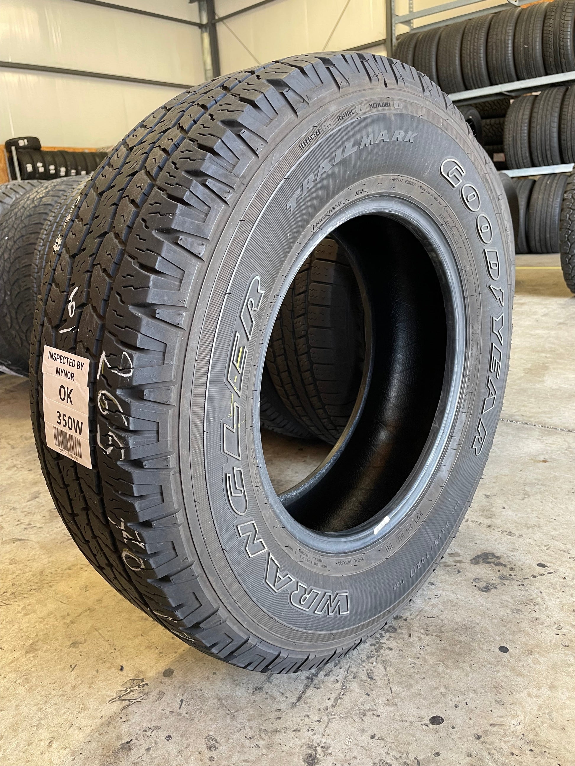 SINGLE 265/70R17 Goodyear Wrangler Trailmark 113 S SL - Used Tires – High  Tread Used Tires