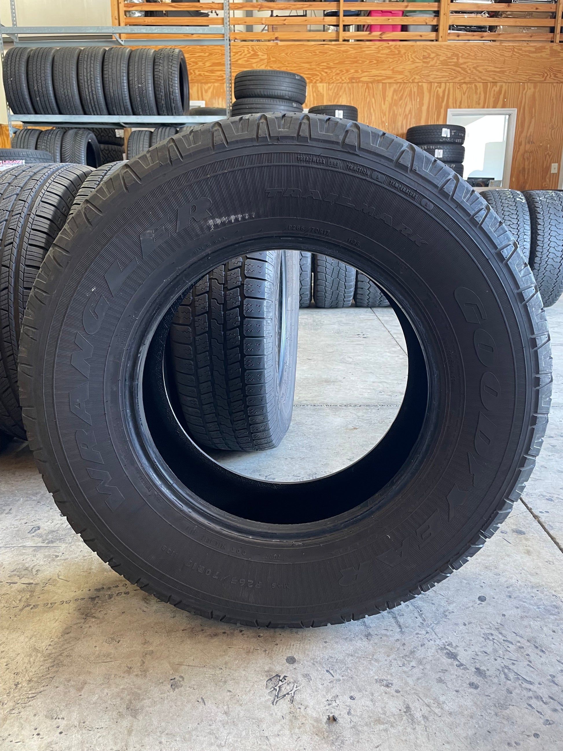 SINGLE 265/70R17 Goodyear Wrangler Trailmark 113 S SL - Used Tires – High  Tread Used Tires