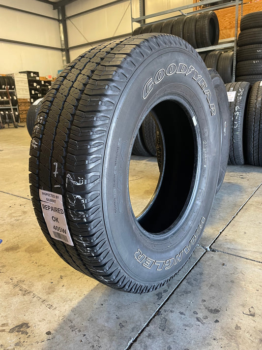 SINGLE 265/70R17 Goodyear Wrangler Trailmark 113 S SL - Used Tires – High  Tread Used Tires