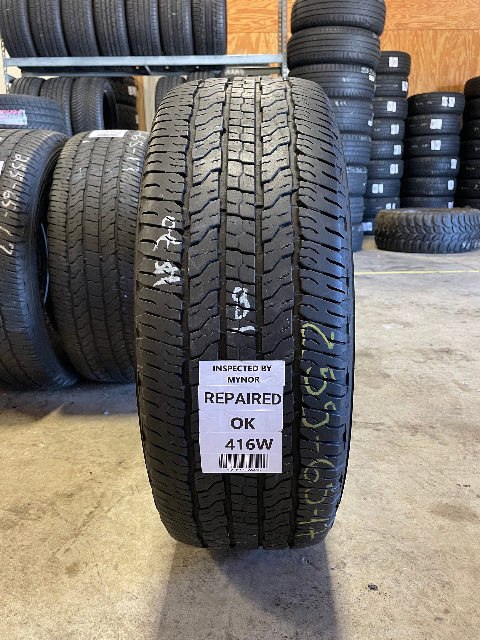 SET OF 2 255/65R17 Goodyear Wrangler Fortitude HT 110 T SL - Used Tire –  High Tread Used Tires