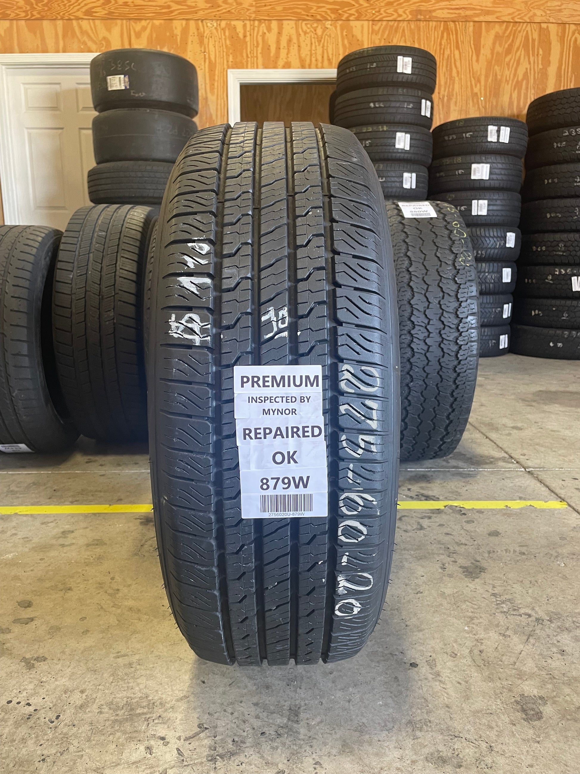 SINGLE 275/60R20 Goodyear Wrangler Territory HT 115 T SL - Premium Use –  High Tread Used Tires