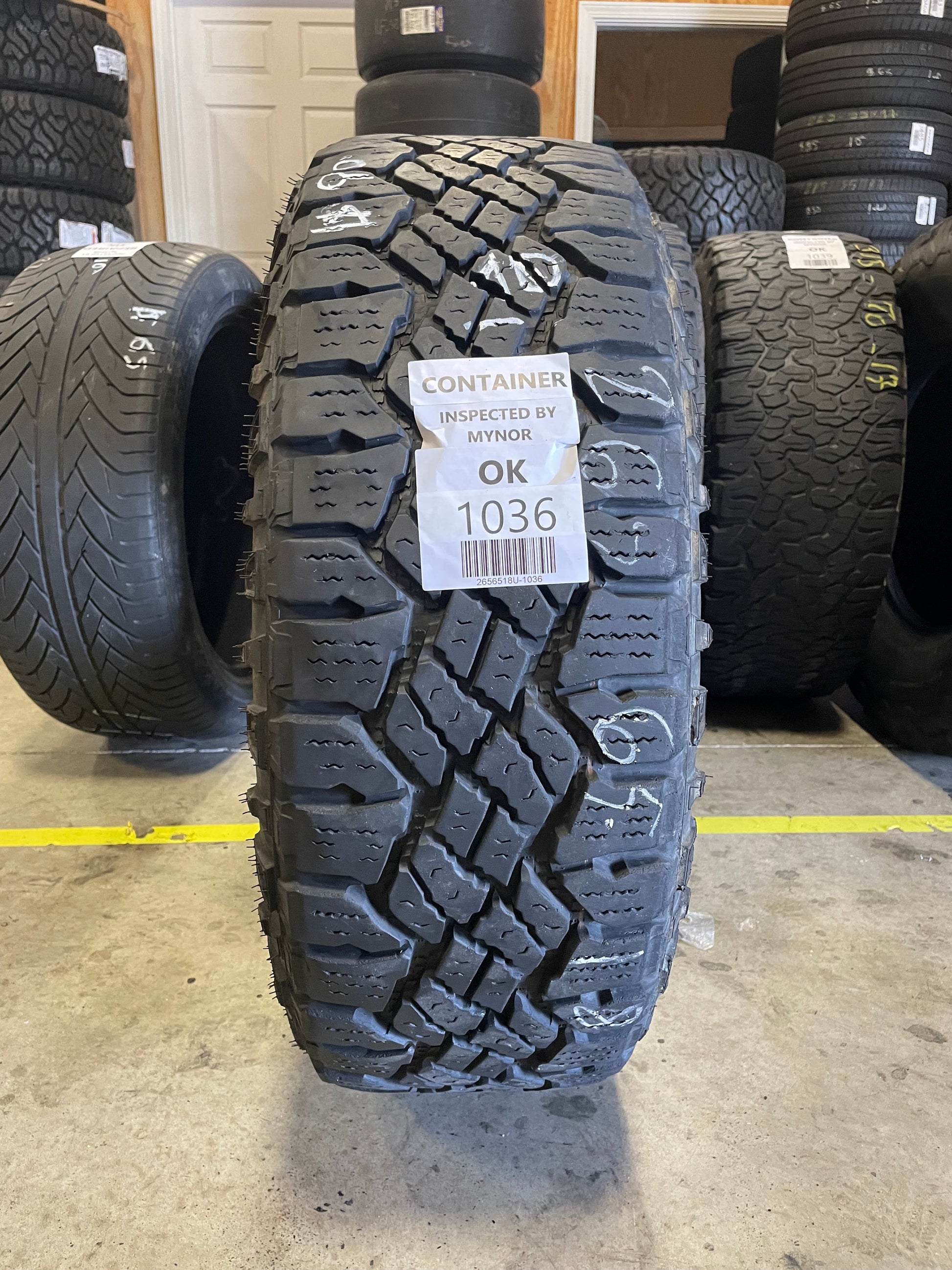 SET OF 2 265/65R18 Goodyear Wrangler duratrac 114 S SL - Used Tires – High  Tread Used Tires