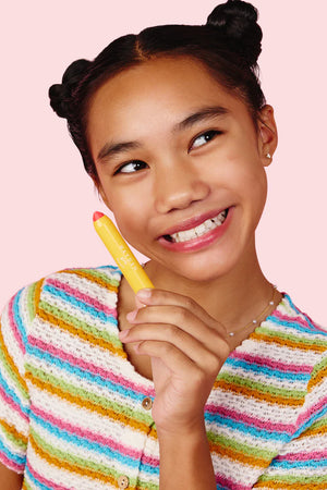 Sunrise Coral Crayon Lip Balm - Blaze & Ribbon