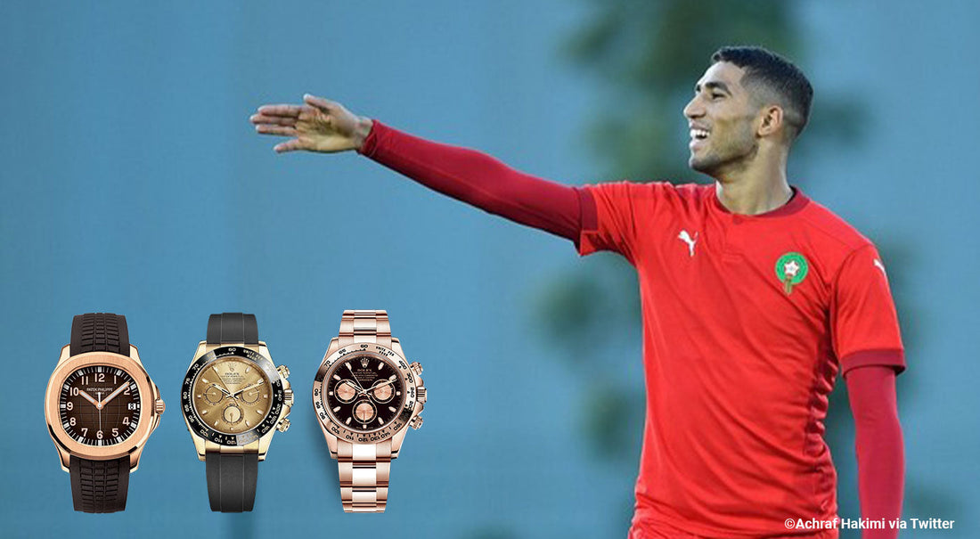 Achraf Hakimi Watch Showcase: Horology Meets Soccer Royalty – IFL