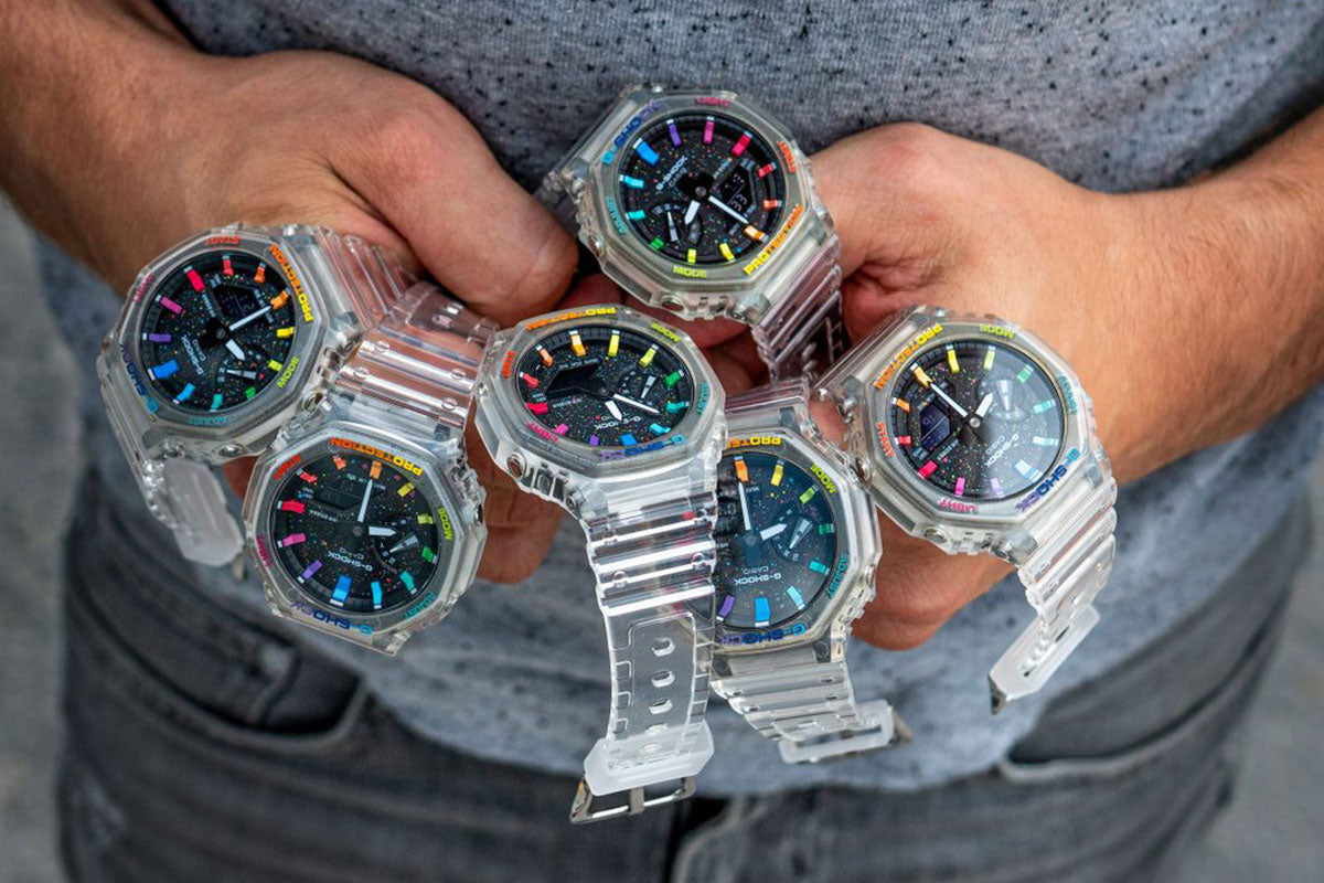 G-Shock CasiOak Arctic Rainbow – IFL Watches