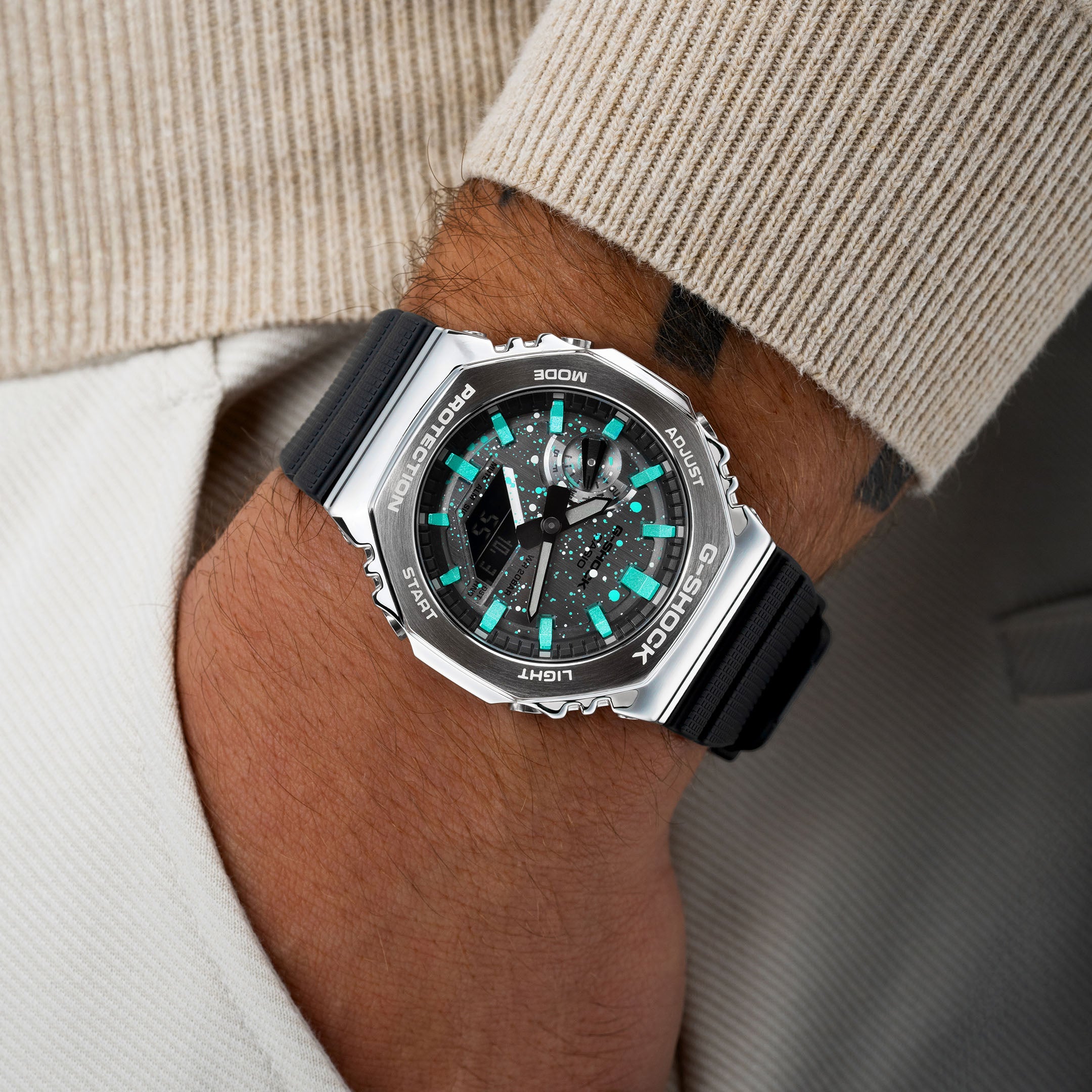 G-Shock CasiOak Steel Tiffany Sky Limited Edition