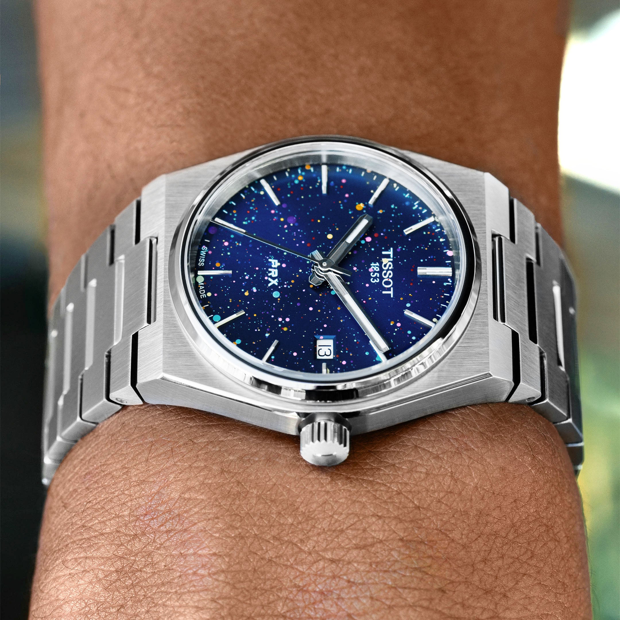 Midnight Sky Limited Edition Concept on Tissot PRX Blue Dial 35mm