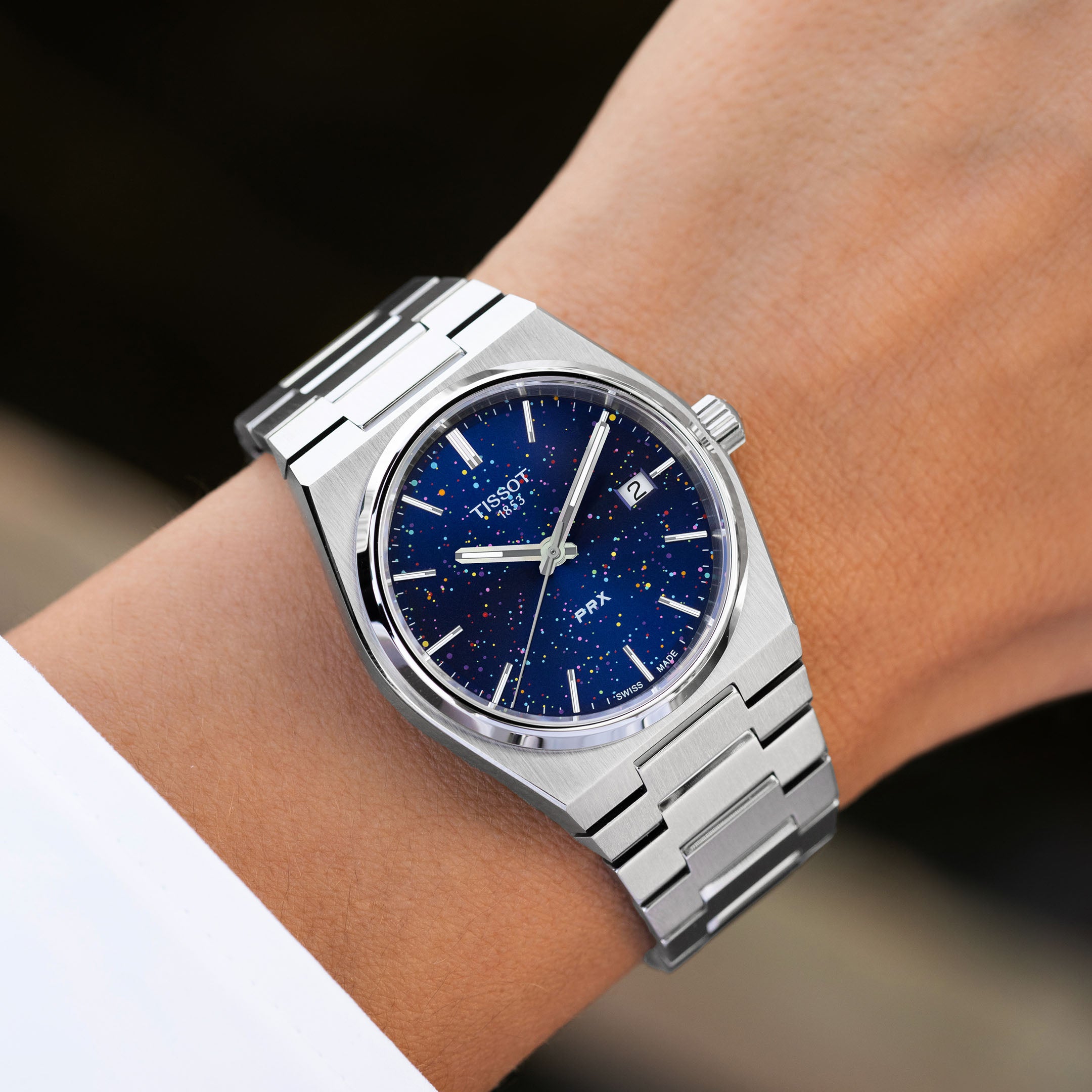 Midnight Sky Limited Edition Concept on Tissot PRX Blue Dial 35mm