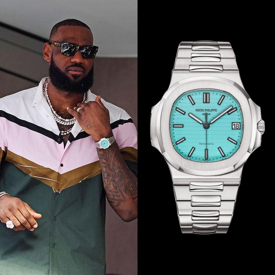 LeBron James Wears Tiffany & Co. x Nike Collab