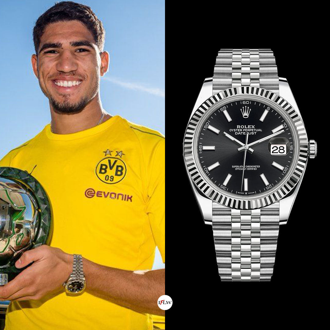 Achraf Hakimi Watch Showcase: Horology Meets Soccer Royalty – IFL Watches