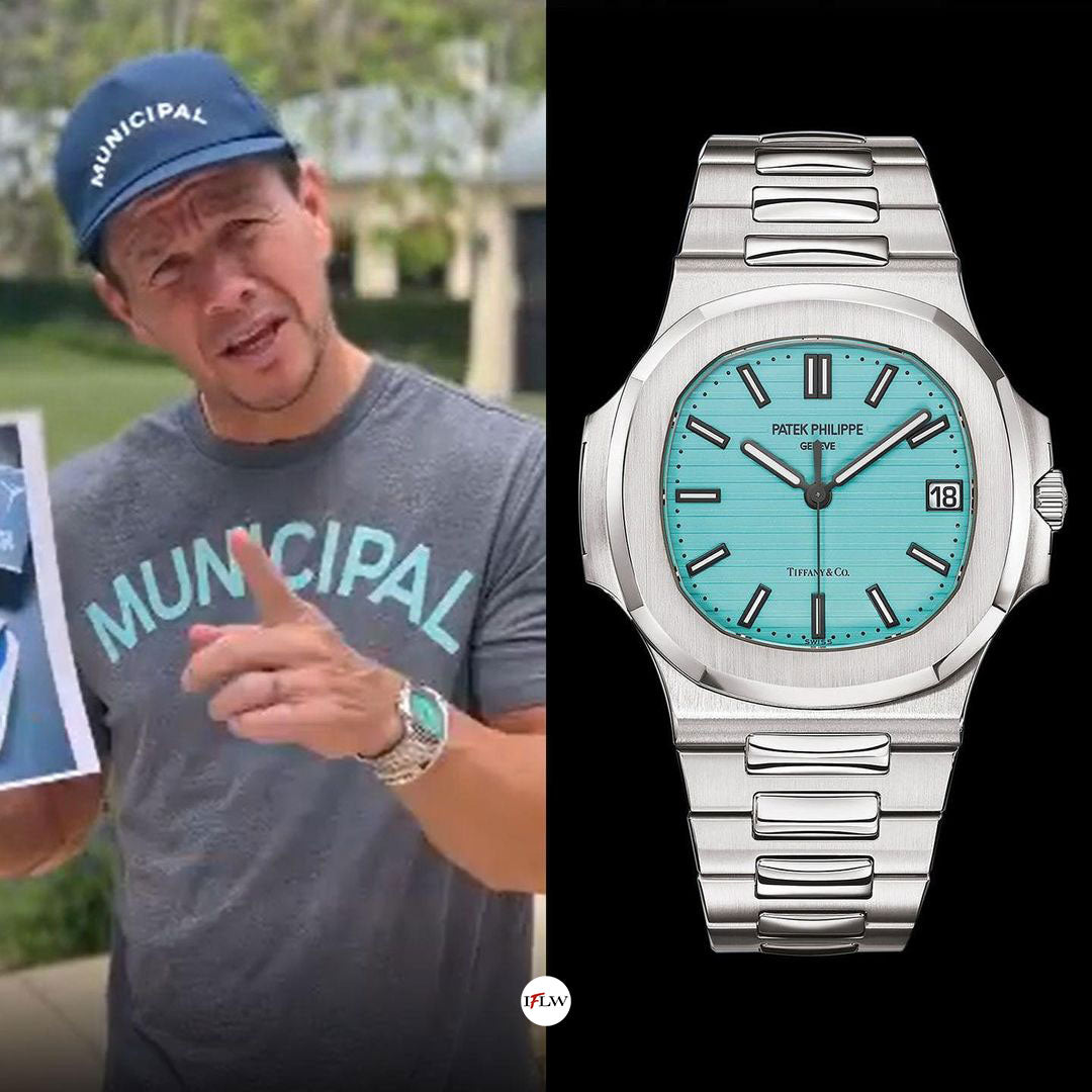 Wrist Check: Leonardo Dicaprio Joins the Patek Philippe Tiffany Blue Dial  Nautilus Family