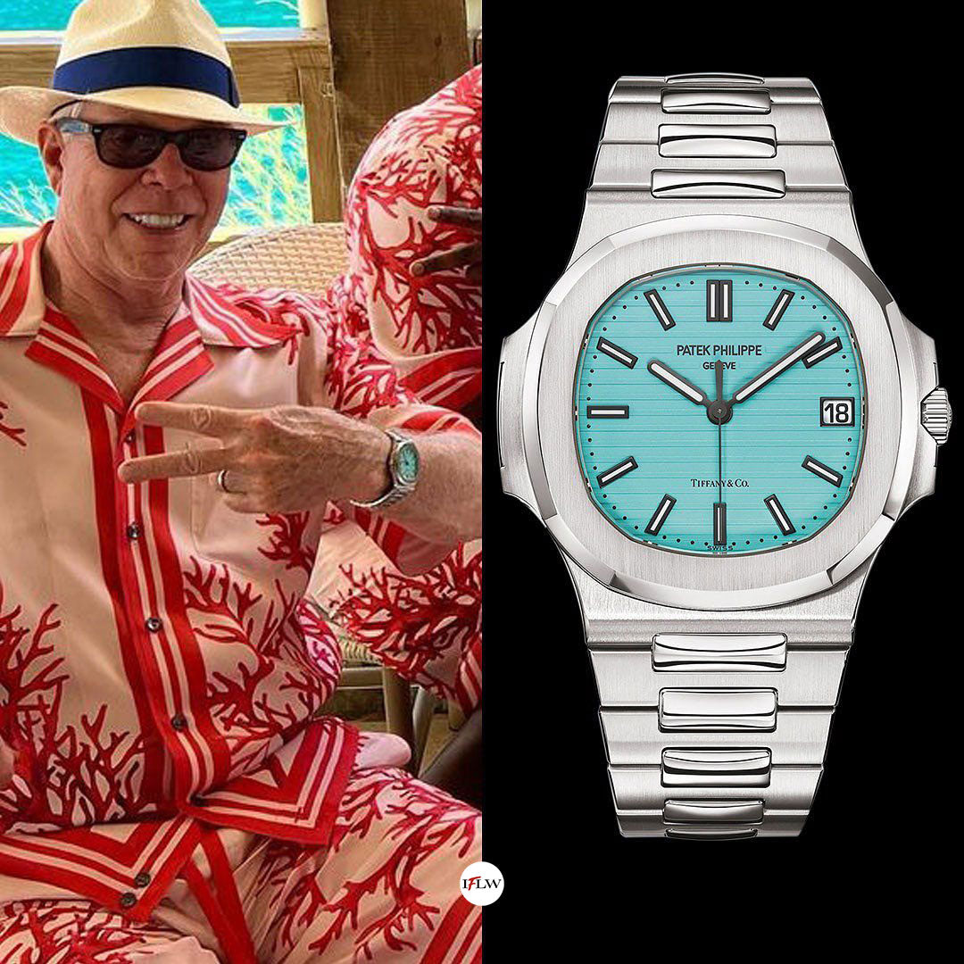 Celebs With A Tiffany Blue Patek Philippe Nautilus Watch