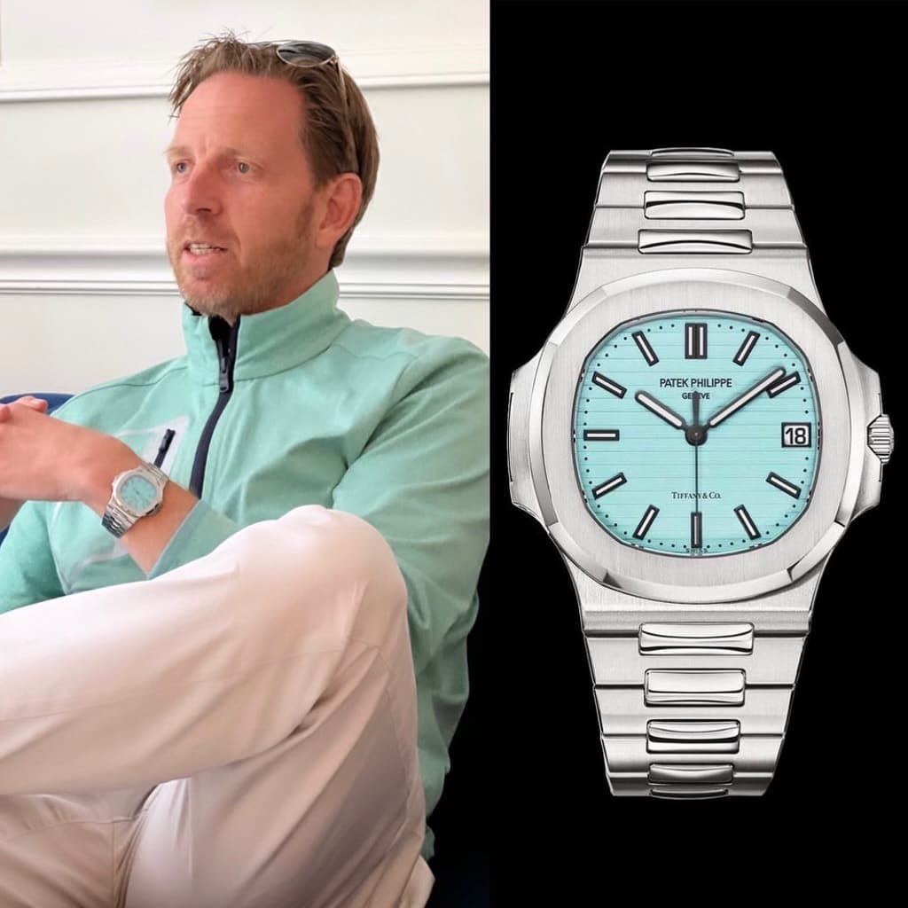 Tiffany Patek 5711 & Celebrities - Fine Craftsmanship