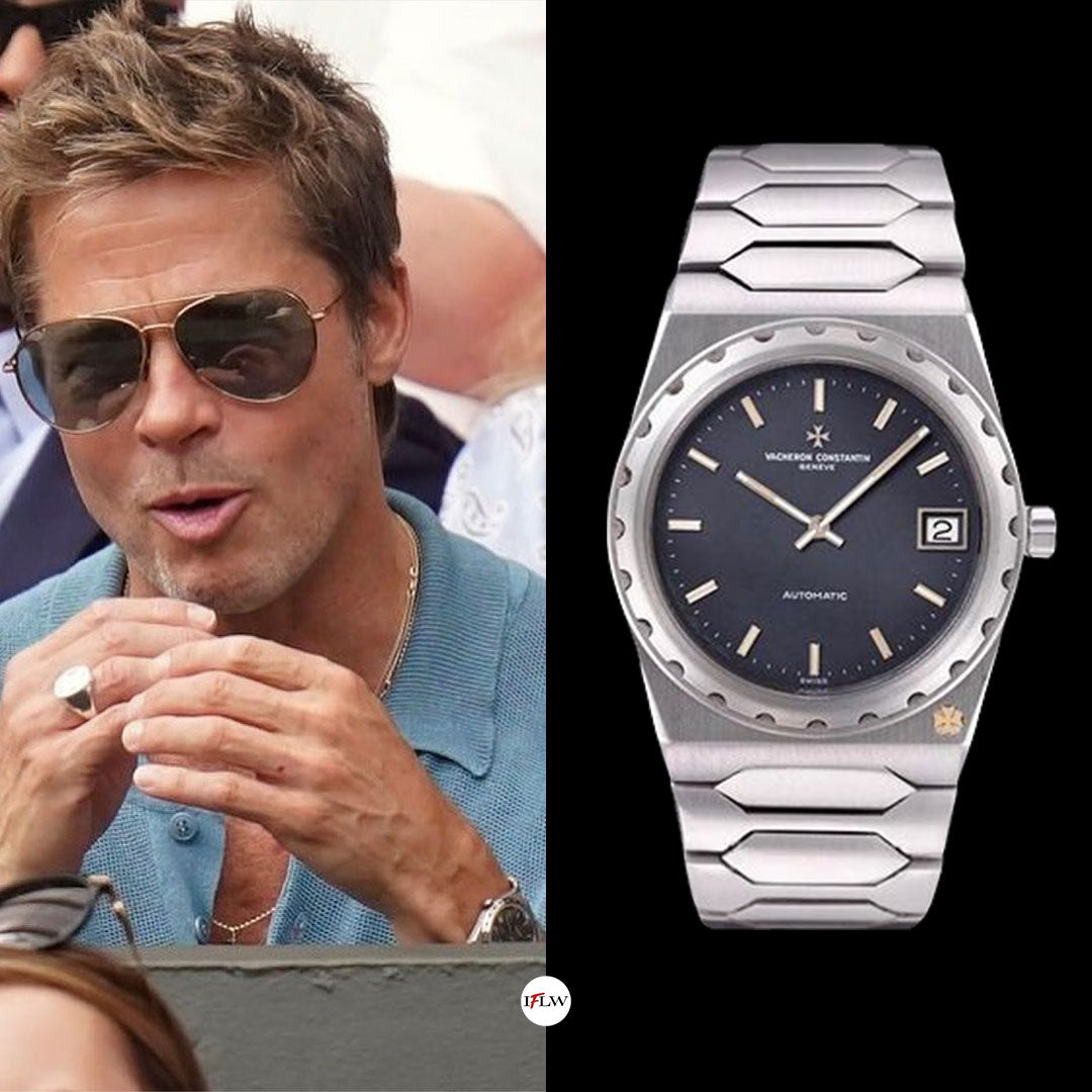Brad Pitt's Wristwatches Over the Years - From Rolex and Patek Philippe to  Breitling — Wrist Enthusiast