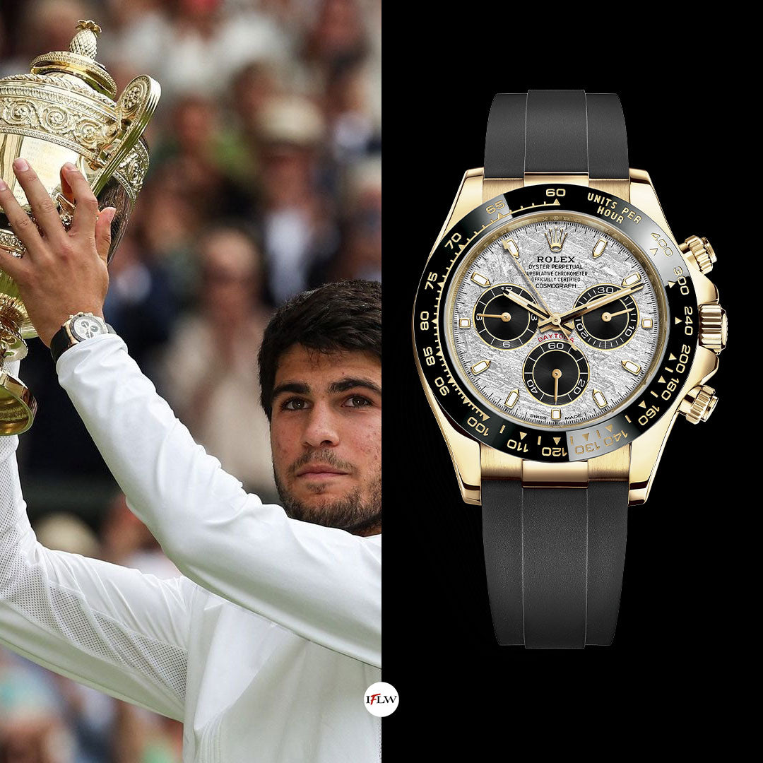 A Closer Look at Tennis Prodigy Carlos Alcaraz Watch Collection