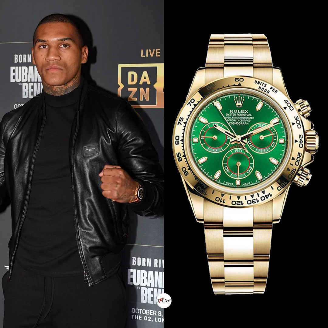 Celebrities With the Rolex Daytona Green Dial – IFL Watches