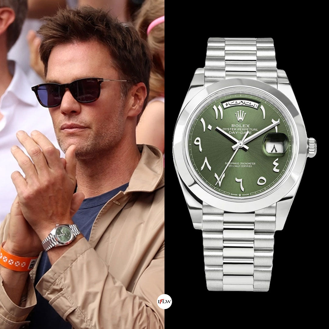 American Former Football Quarterback Tom Brady Watch Collection