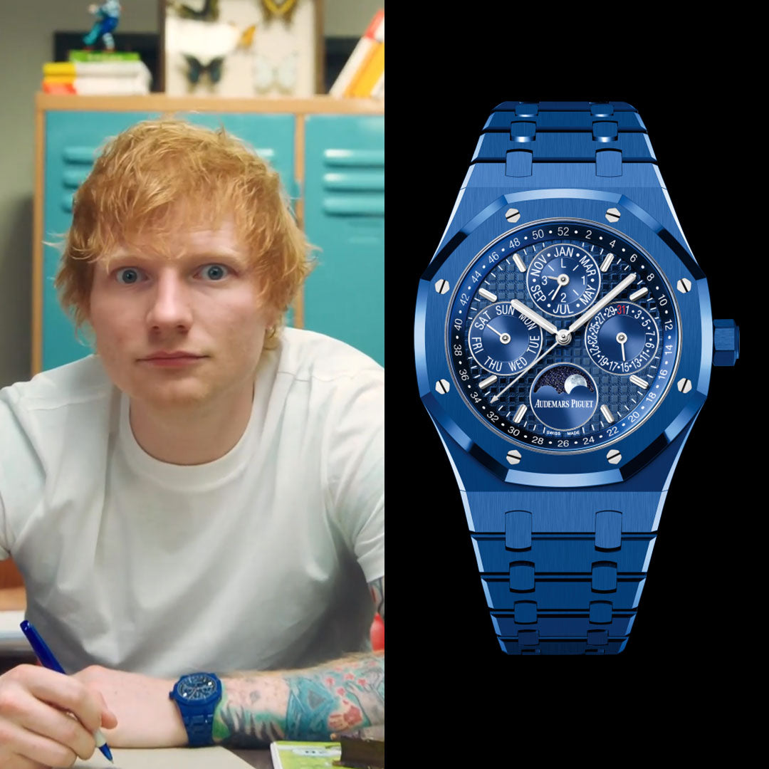 Ed Sheeran Watch Collection Ranges From MoonSwatch to Patek Philippe