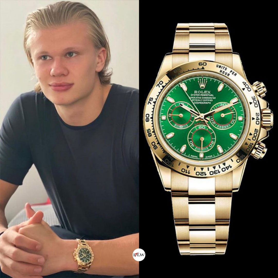 Celebrities With the Rolex Daytona Green Dial – IFL Watches