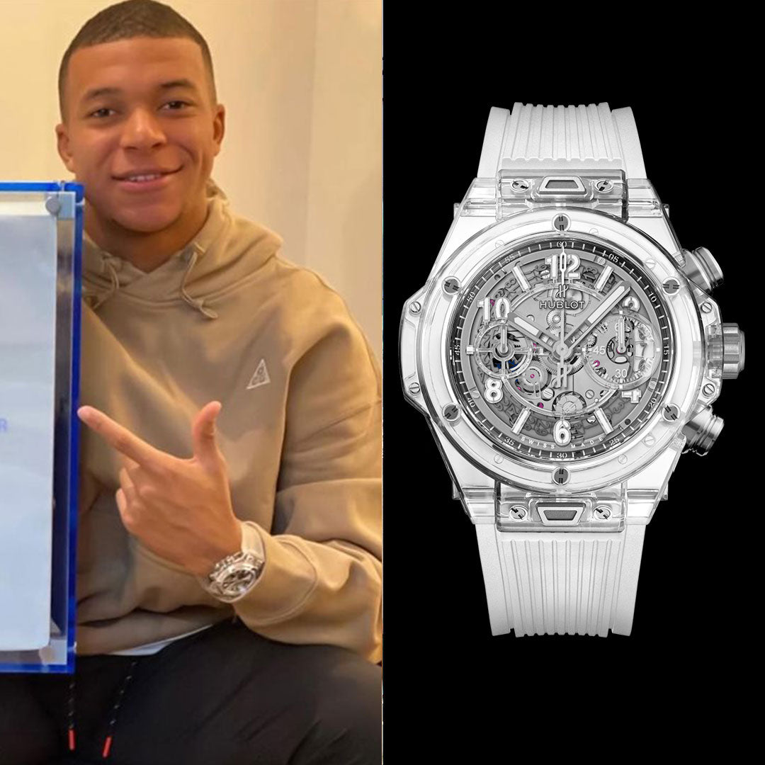 Kylian Mbappe with His Lovely Hublot Watches – IFL Watches